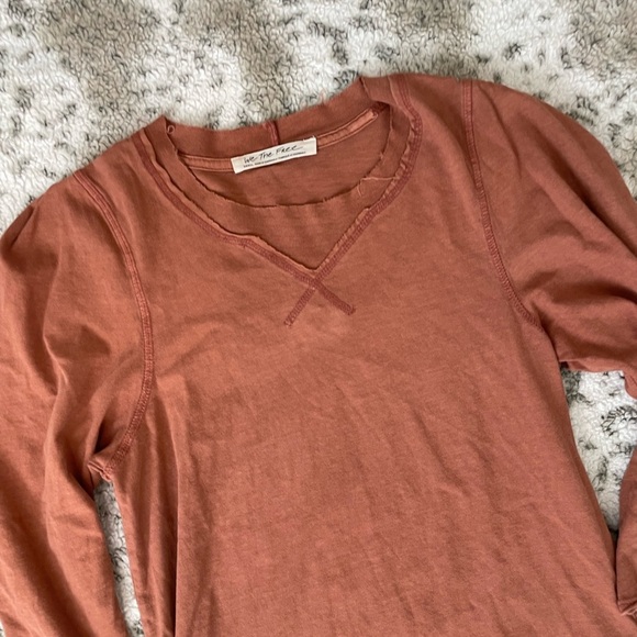 Free people clover puff long sleeve - Picture 2 of 6